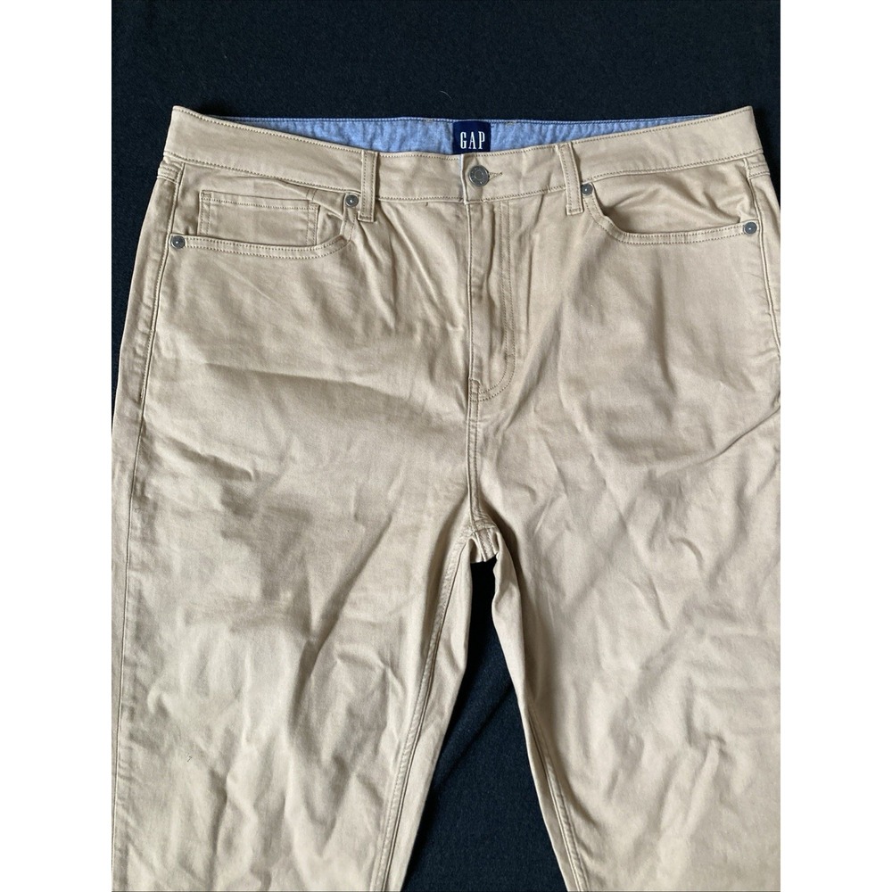 Gap Pants Mens Size 40x30 Khaki Straight